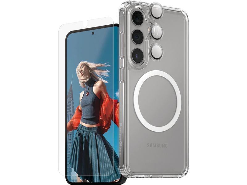 CARE Displayschutz 3-in-1 UWF Galaxy S25 3-in-1 Set für das Samsung Galaxy S25
