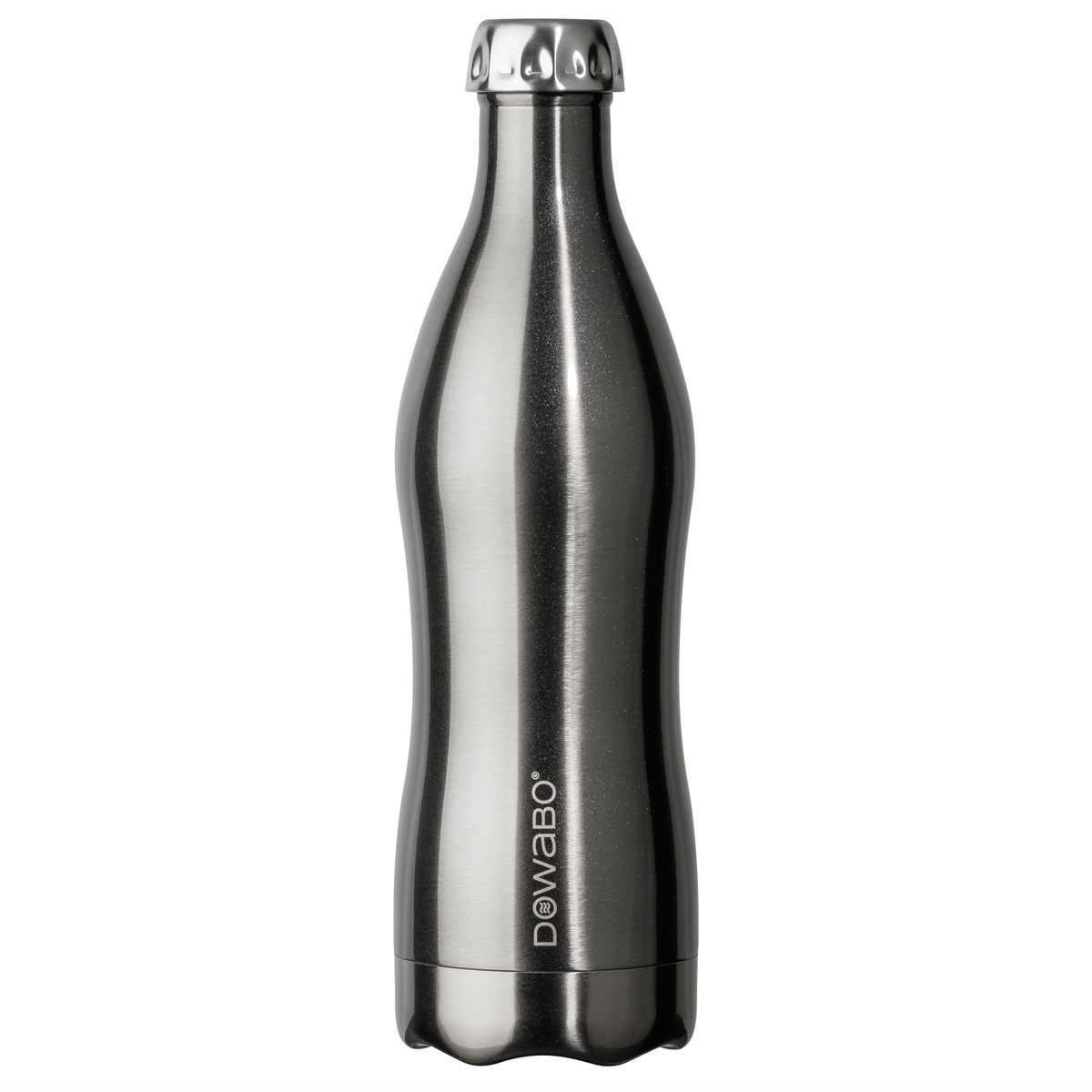 Dowabo Metallic Collection 750 ml thermosfles - Silver