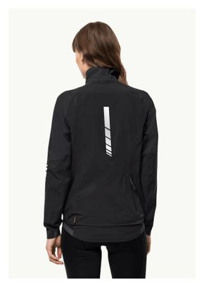 Veste Imperméable Jack Wolfskin Morobbia 2.5L Noir Femme