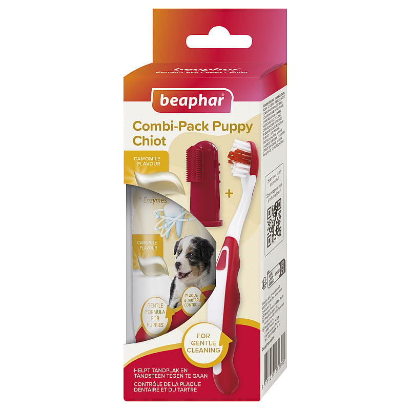Beaphar Combi-Pack Puppy Tandpasta & Borstel | 13796