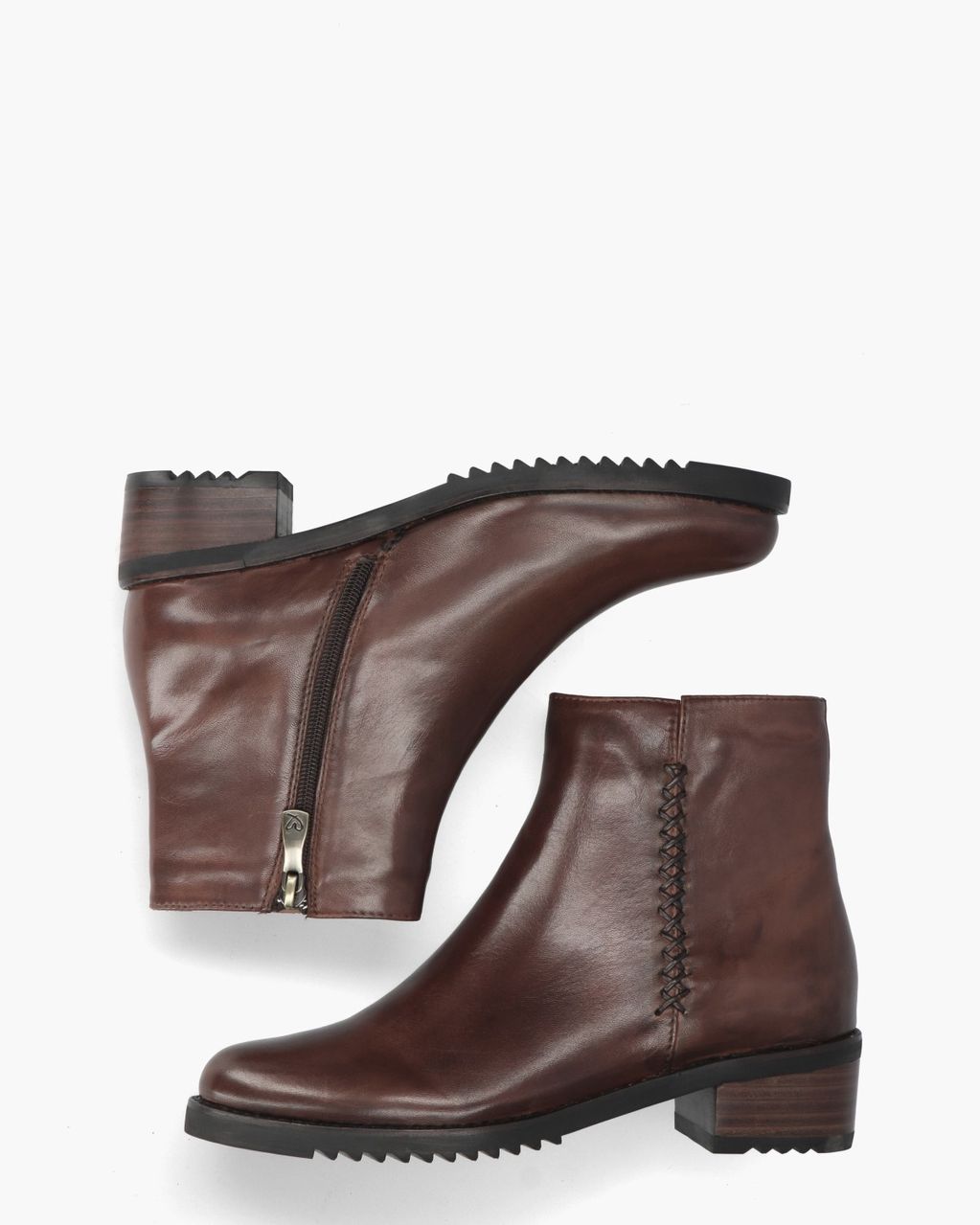 Everybody 11653 Bruin Dames Enkelboots