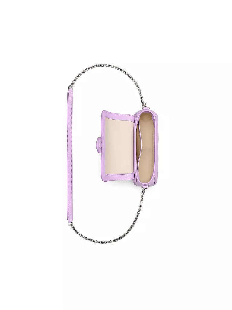 MARC JACOBS Ledertasche - Mini Bag THE CLOVER SHOULDERBAG lila