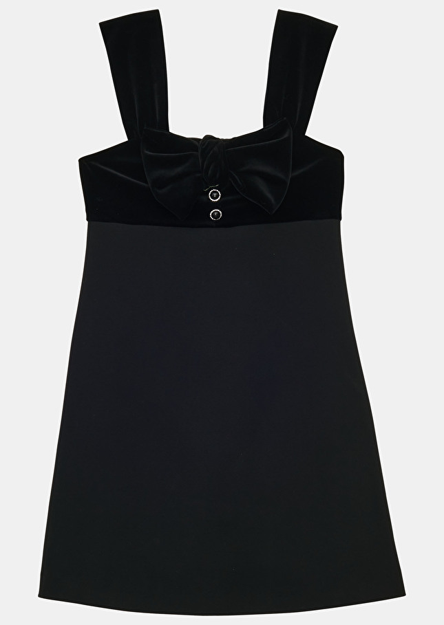 Robe Rochnoire en crêpe