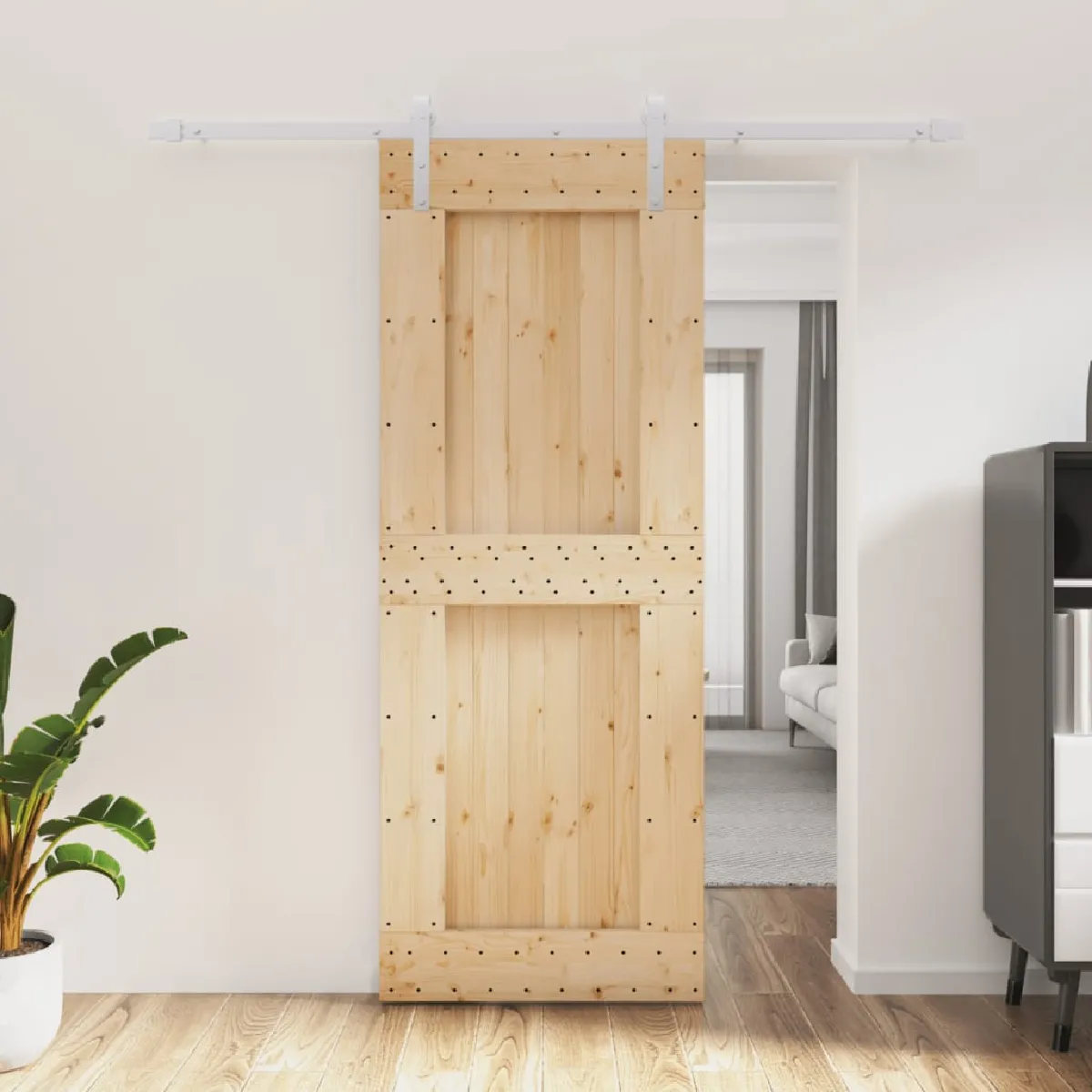 vidaXL Porte coulissante 80x210 cm