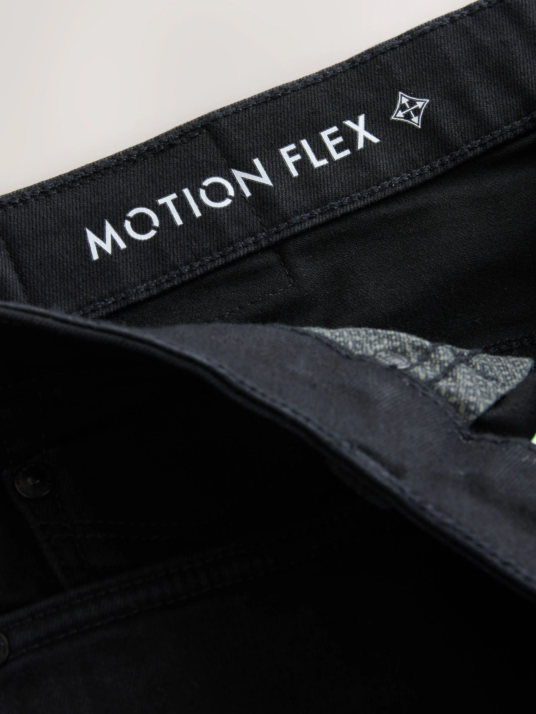 Zwart - Straight fit - Motionflex jeans
