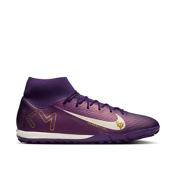 Nike ZM SUPERFLY 10 ACADEMY KM TF FQ8333-500 GRAND-PURPLE-PALE-IVORY