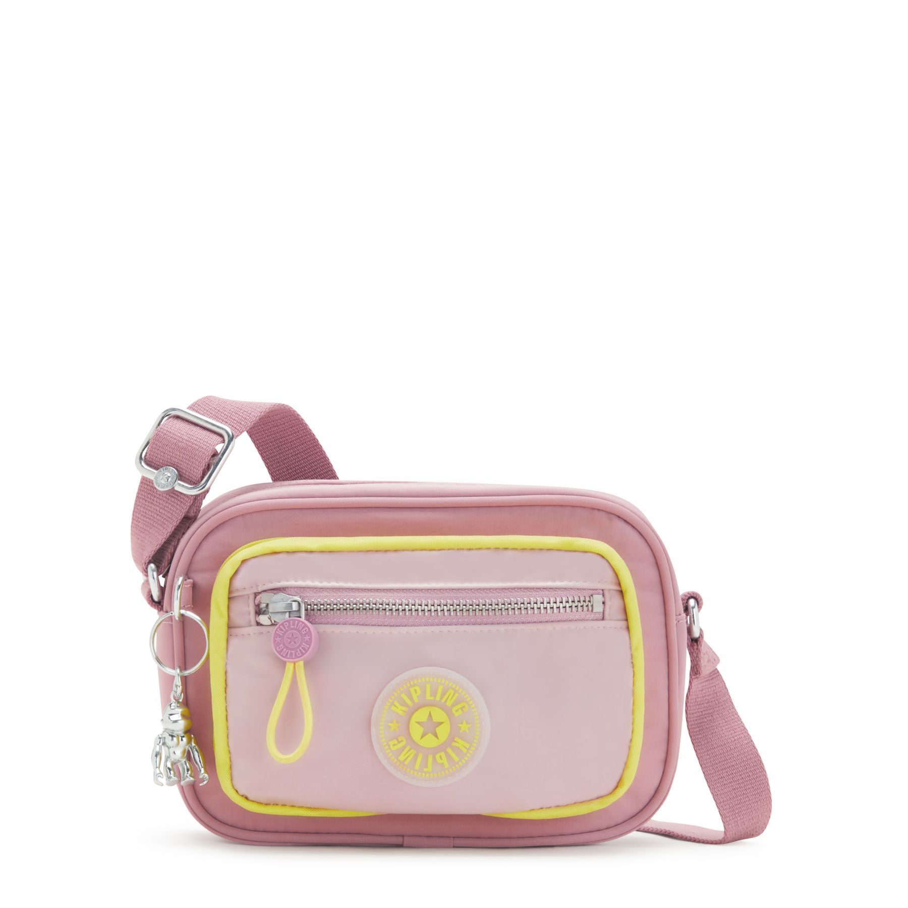 ENISE Petit Sac Bandoulière avec Sangle Ajustable - Clear Lavender