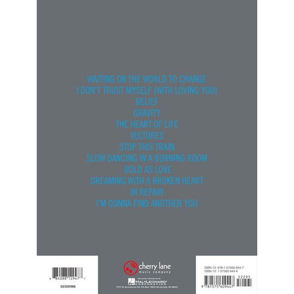 Cherry Lane Music Company John Mayer Continuum