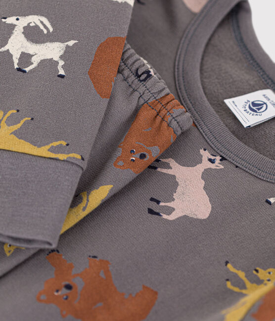 Pyjama animaux en molleton enfant