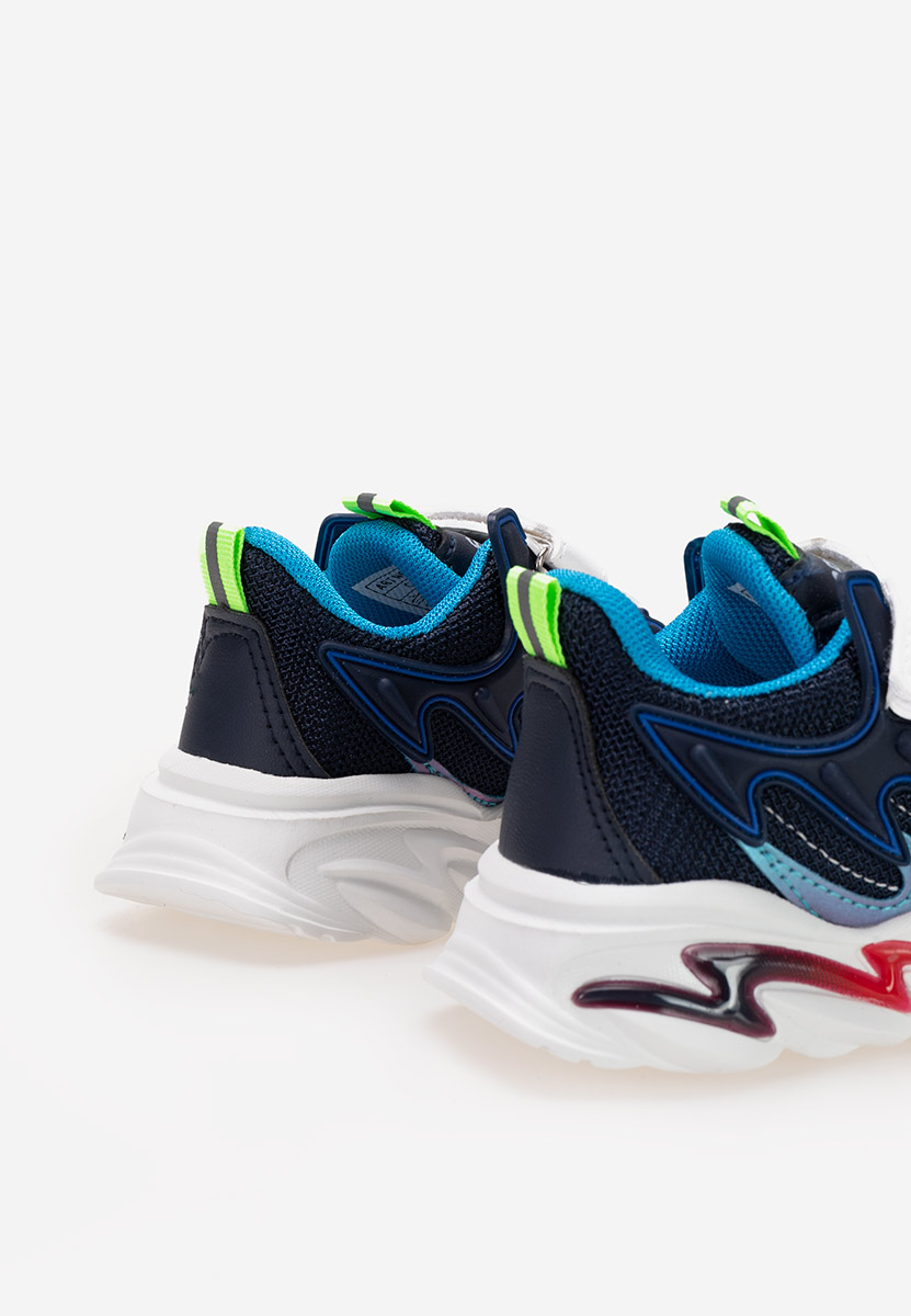 Baskets pour garçons marine Flash A