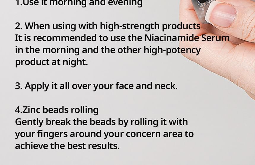 FRANKLY - Niacinamide 15% + Zinkparels Serum