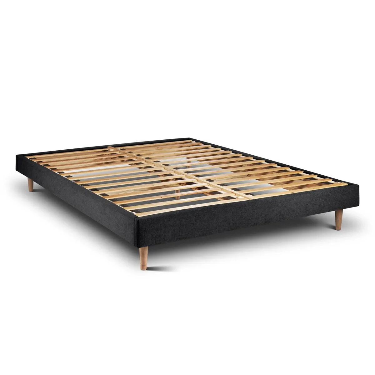 Sommeil de plomb Lit 150x200 - Noir