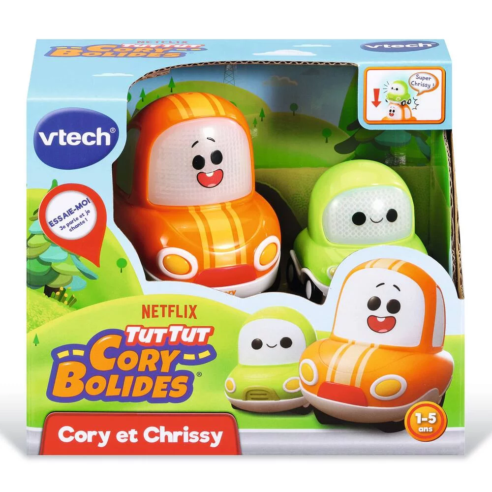 DUO VEHICULE CORY + CHRISSY - TUT TUT CORY BOLIDES