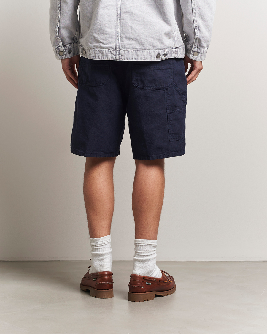 Carhartt WIP Walter Single Knee Cotton/Linen Short Dark Navy