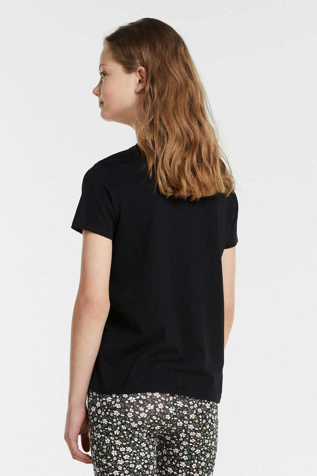 anytime basic T-shirt zwart