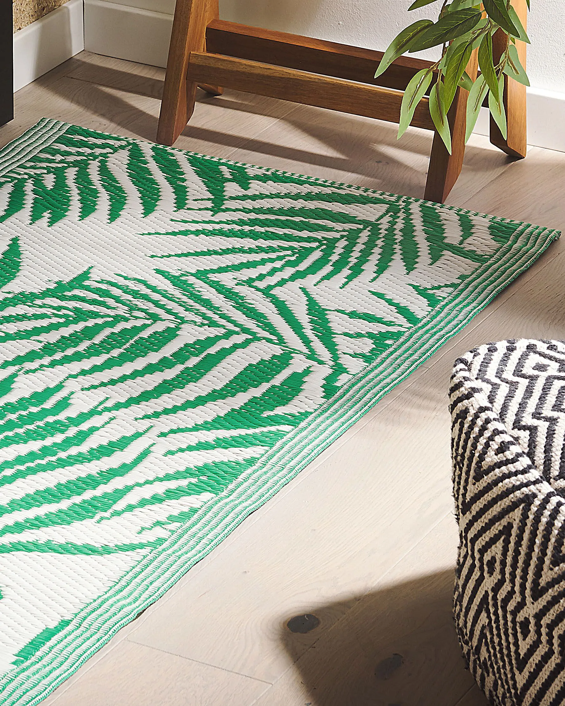 Tuintapijt KOTA Groen 60 x 105 cm dubbelzijdig