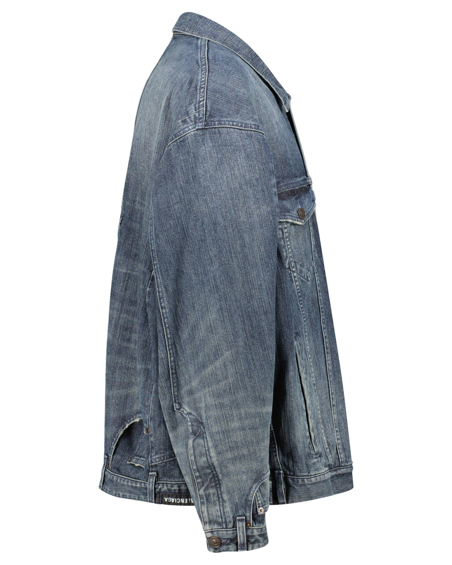 Balenciaga| Herren Jeansjacke DECONSTRUCTED JACKET