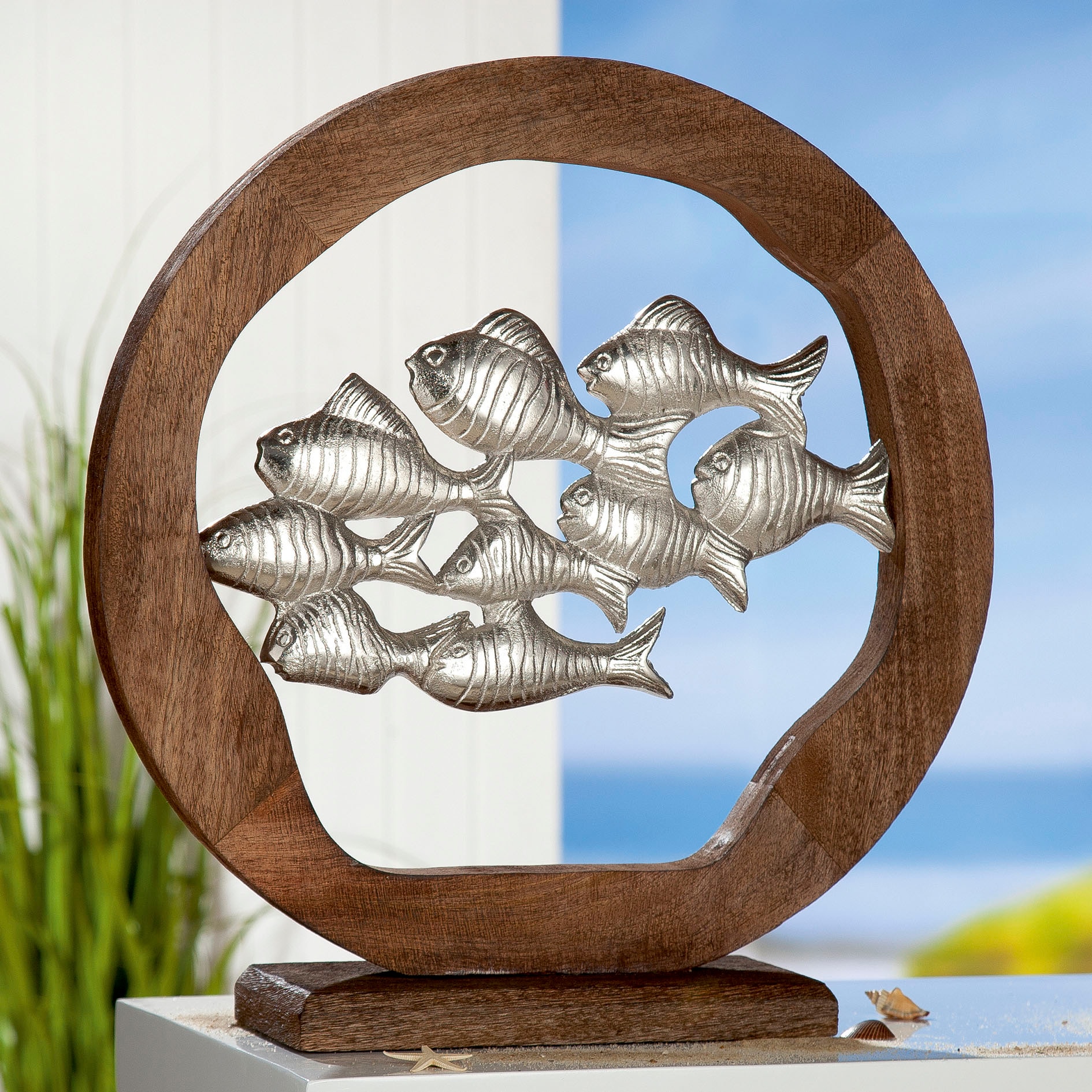 GILDE Tierfigur »Fischschwarm«