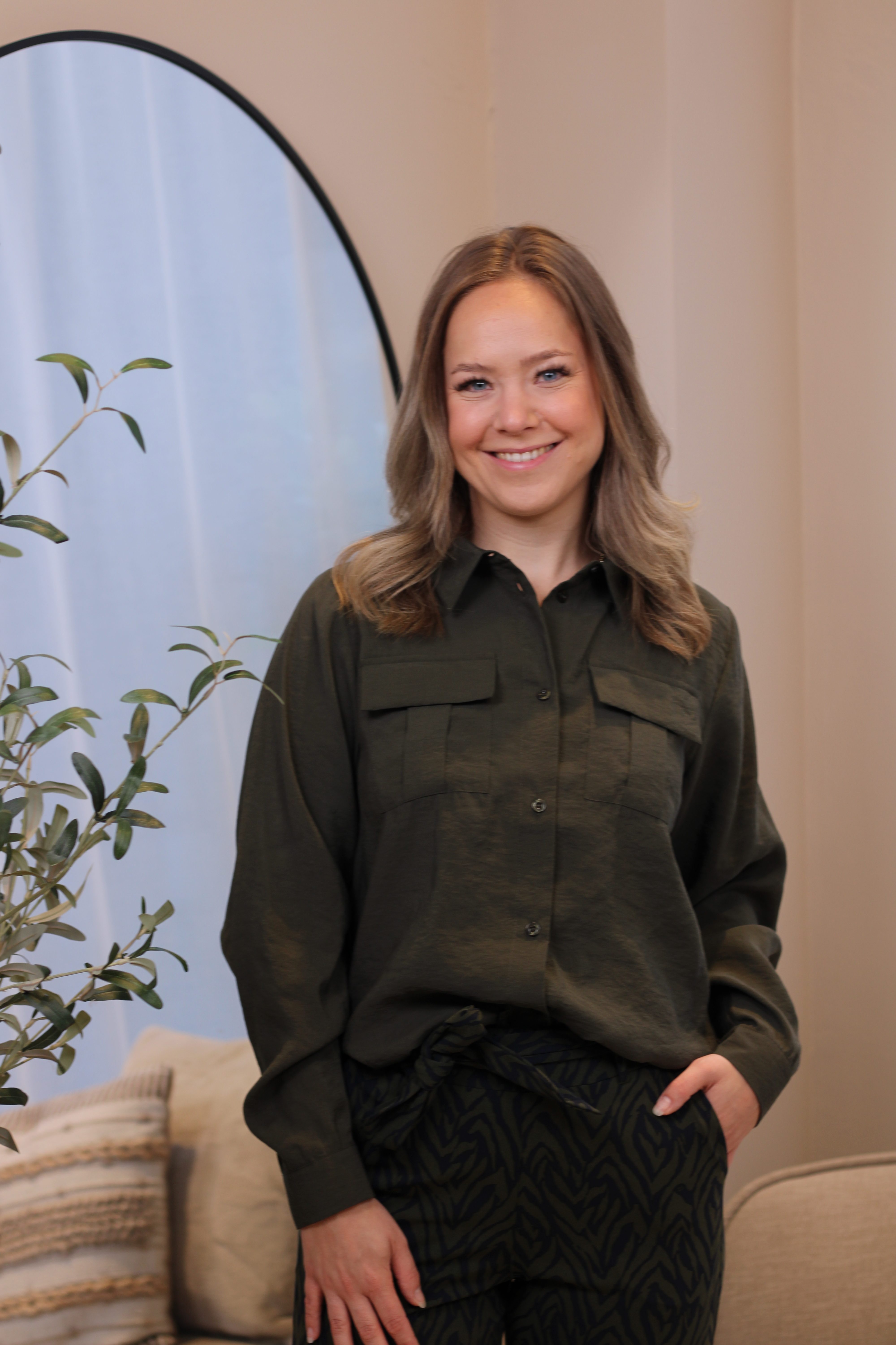Zoso - Ramona Woven Blouse - Army