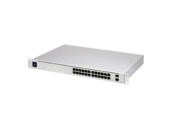 Ubiquiti UniFi Switch USW-Pro-24 - Switch - L3 - Administreret - 24 x 10/100/1000   2 x 10 Gigabit SFP  (uplink) - monterbar på stativ, desktop