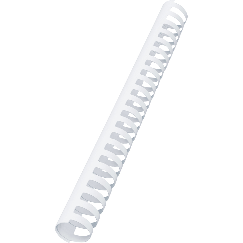 GBC Plastikbinderücken CombBind, A4, 28 mm, weiss, 50 Stück