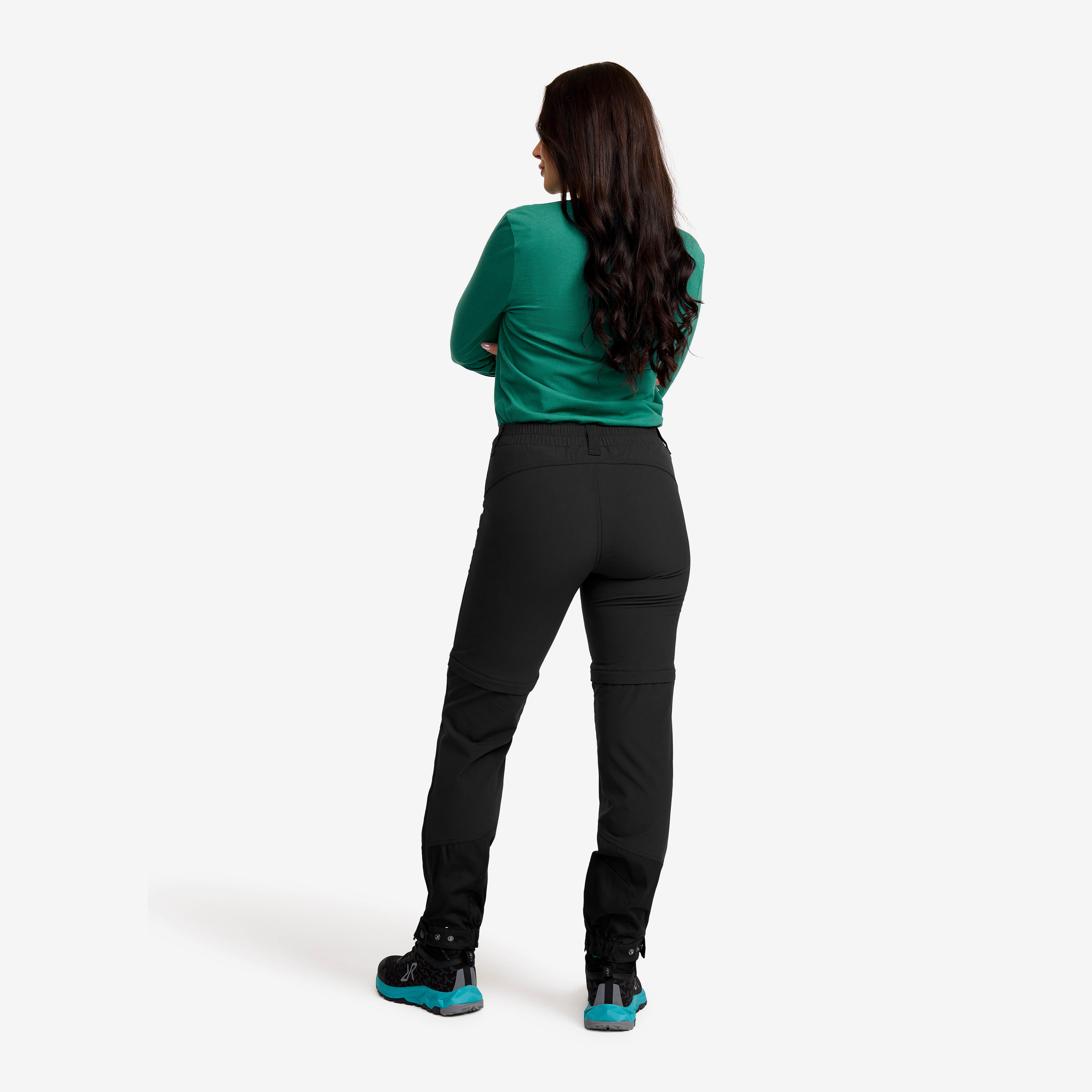 Range Pro Stretch Zip-off Pants Dame Black
