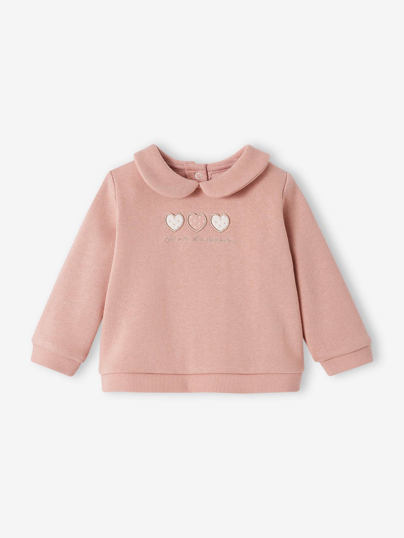 Roupa de bebê: moletom e calça bege
