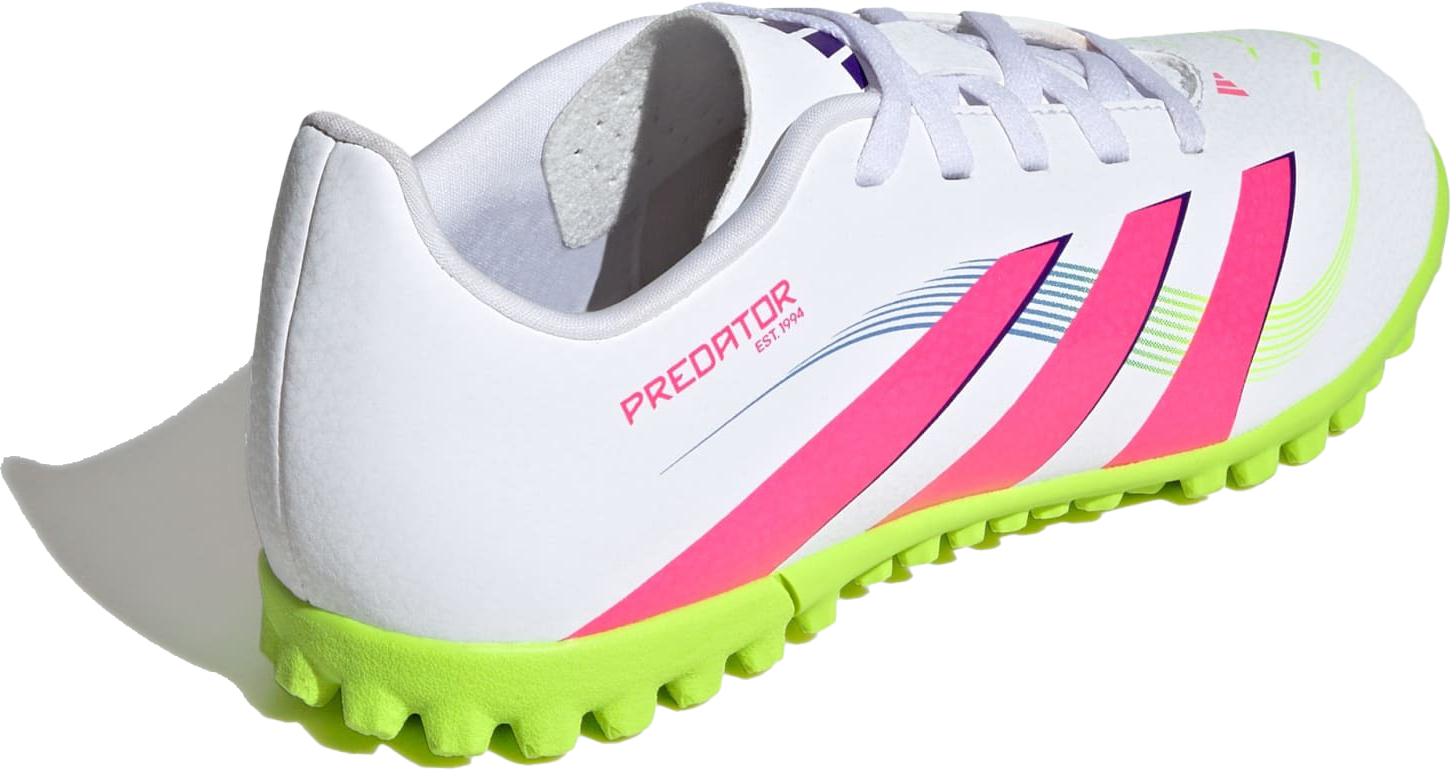 Predator Club TF Junior Cloud White/Lucid Pink/Lucid Lemon