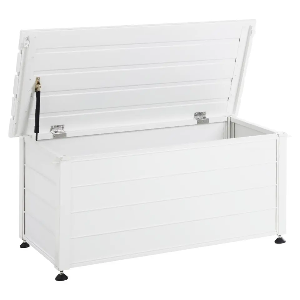 CAMPALTO - Kussenbox - Wit - 113 x 50 cm - Aluminium