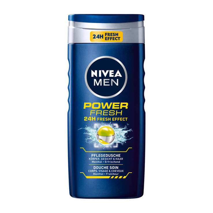 NIVEA Men Pflegedusche power refresh, 250 ml