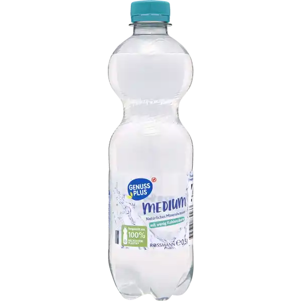 Natürliches Mineralwasser medium 0,5 l