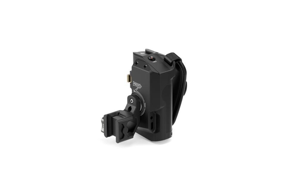 Right Side Advanced Power Handle with R/S Type VI - Schwarz<br>Wird an der rechten Seite der Tiltaing-Kamerakäfige befestigt