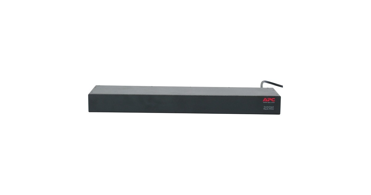 APCRack PDU Switched AP7921B  (Zwart, 0U/1U, 8x C13)