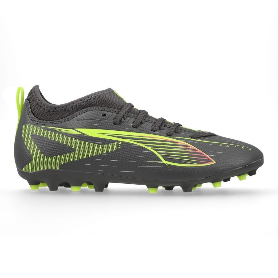 PUMA Ultra 5 Match MG Audacity - Matte Aged Silver/Jaune/Argenté Enfant
