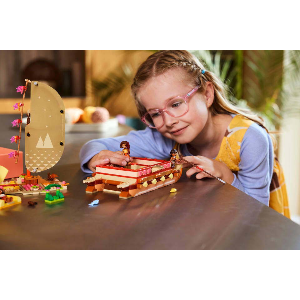 LEGO Disney Princess Vaiana's avonturenkano 43270