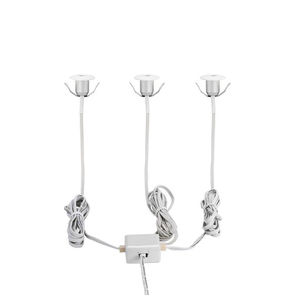 SPOTLIGHT EGLO CHANGO3000K 3X1W IP44 HVIT