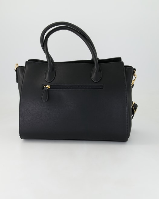 L.Credi Konstanze Handtasche in Schwarz
