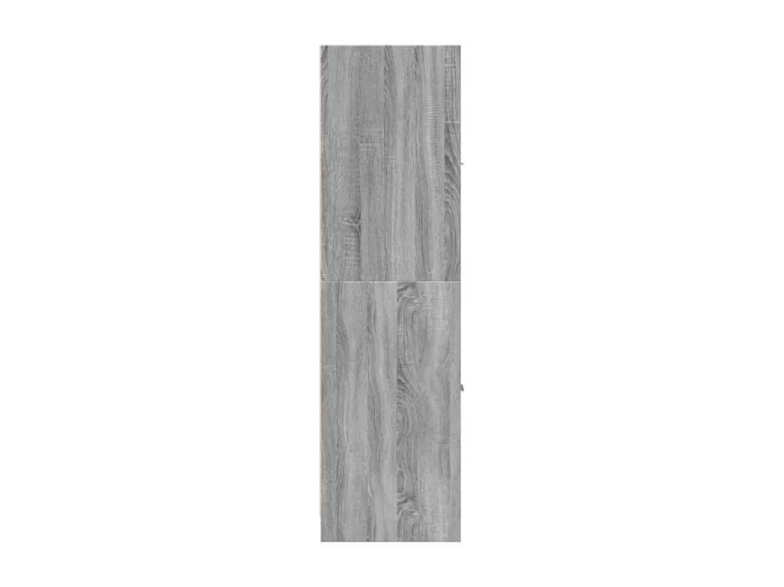 Armoire apothicaire sonoma gris 30x41x144,5cm bois d'ingénierie
