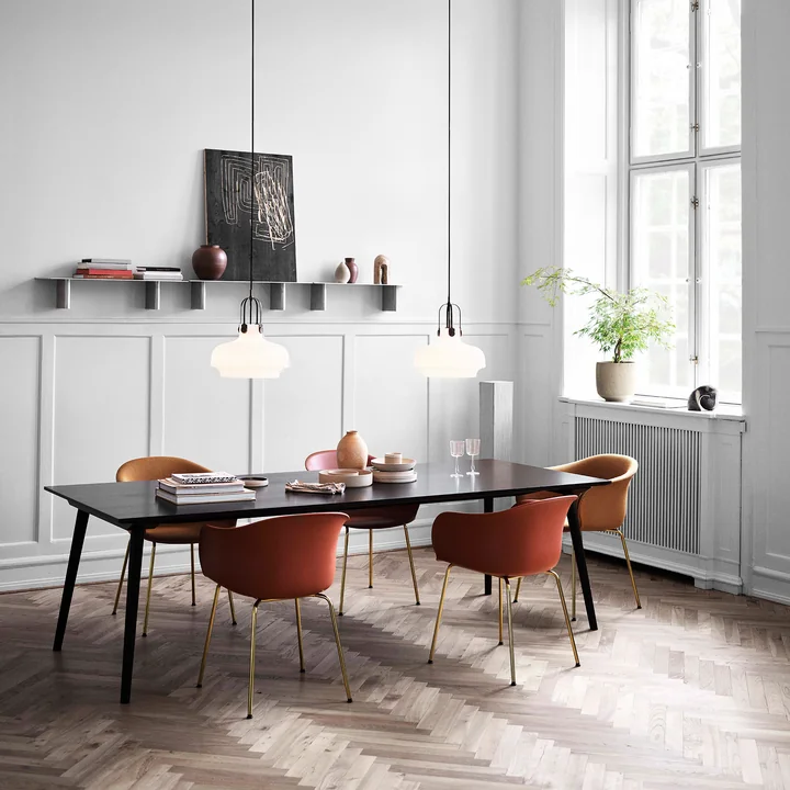 &Tradition - In Between Tisch SK5, 90 x 200 cm, Eiche lackiert