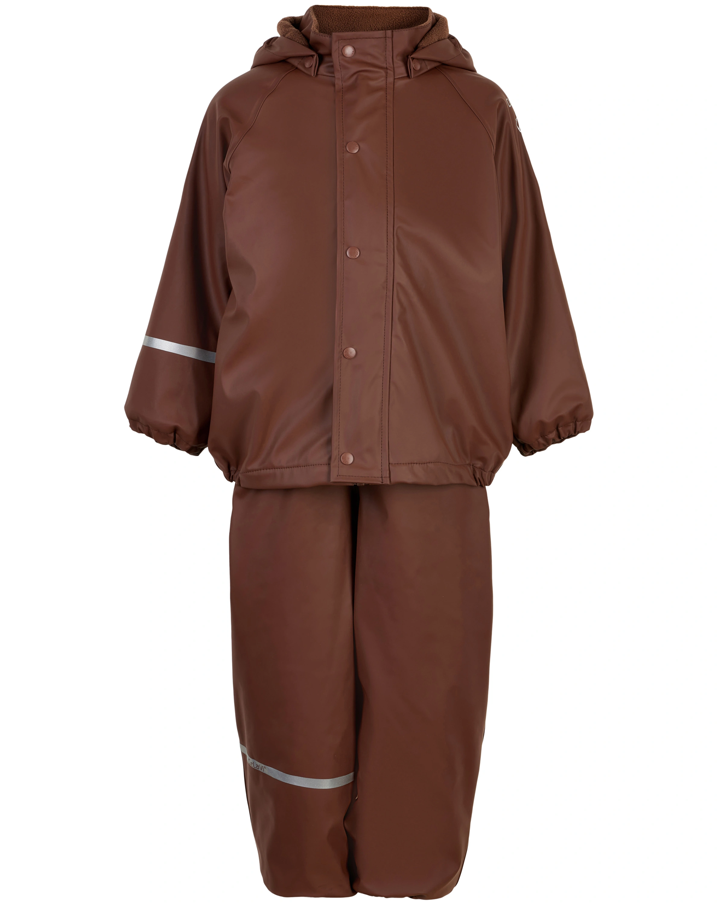 Regen-Set SOLID mit Innenfleece 2-teilig