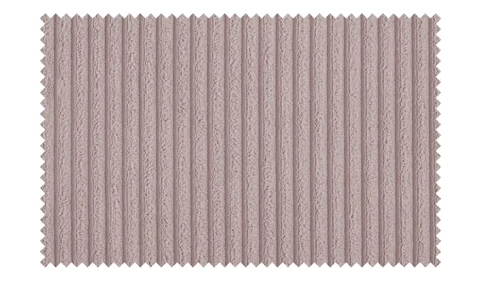 Ecksofa Arissa de Luxe Rosa rechts Cordstoff