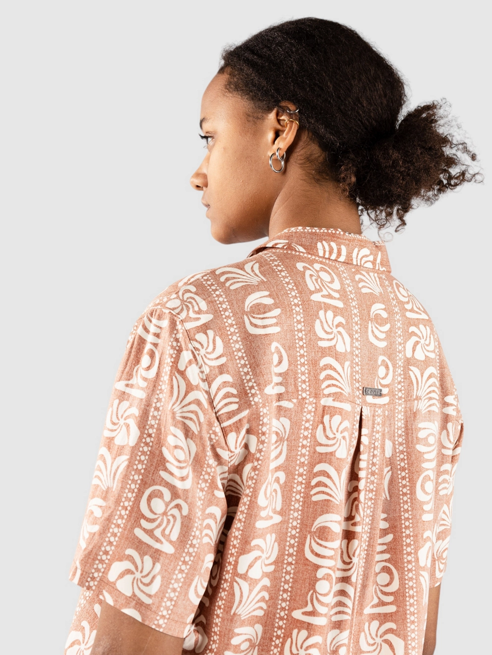 Sisstr Island Beauty Woven Shirt henna