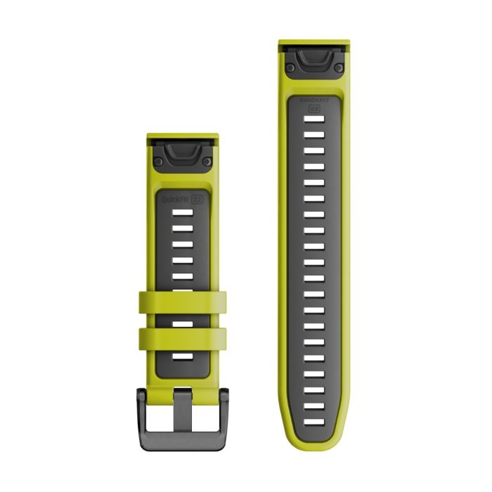 Garmin Unisex Tilbehør til ure/armbånd QuickFit® 22 Strap (Silicone) Grøn