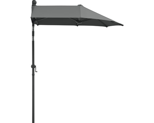 Schneider Salerno Mezza parasol, 150 x 150 cm, antraciet