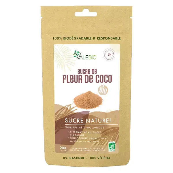 Açúcar Flor de Coco Valebio 200g