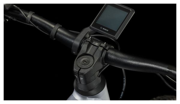 VTT Électrique Tout-Suspendu Cube Stereo Hybrid 120 Race 750 Shimano Deore XT 12V 750 Wh 29'' Argent Polar 2024