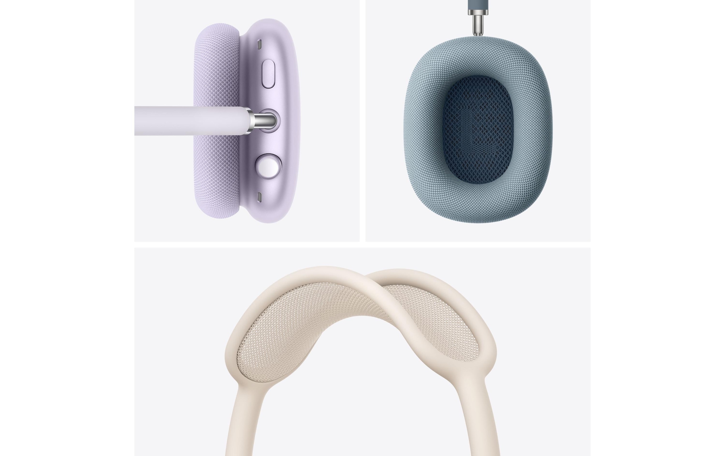 Apple Over-Ear-Kopfhörer »AirPods Max 2024« Bluetooth Active Noise Cancelling (ANC) | Transparenzmodus | kompatibel mit Siri