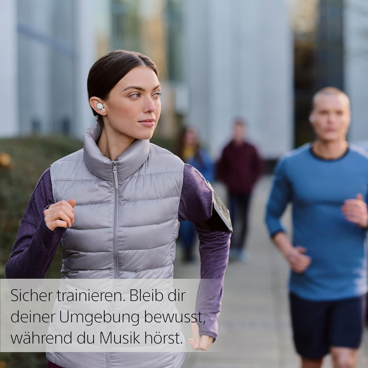 LinkBuds WFL900 TWS In-Ear Kopfhörer IPX4 Headset   Lade Case (WFL900W.CE7) - Weiss