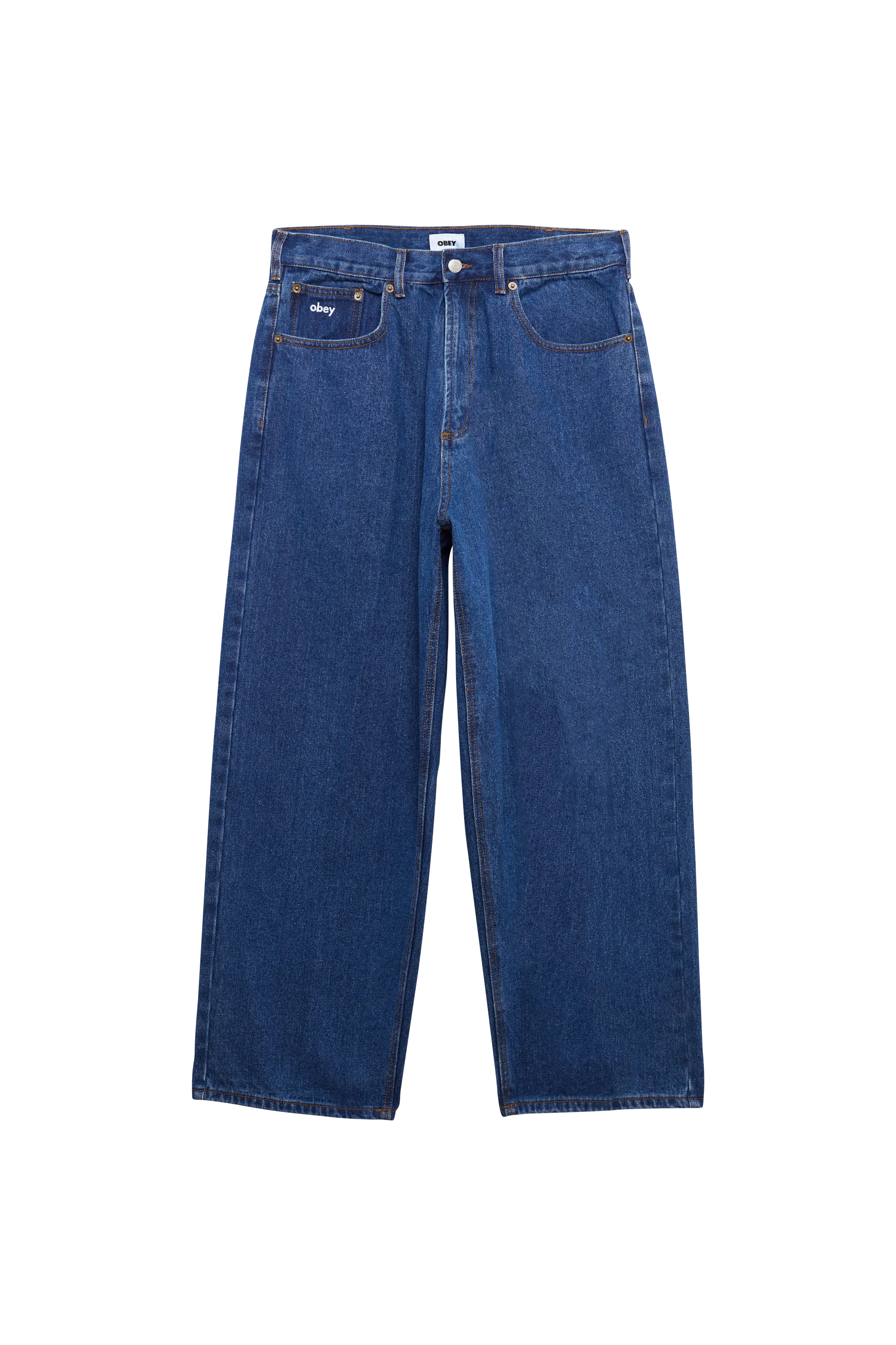 OBEY Jean BIGWIG BAGGY DE Bleu