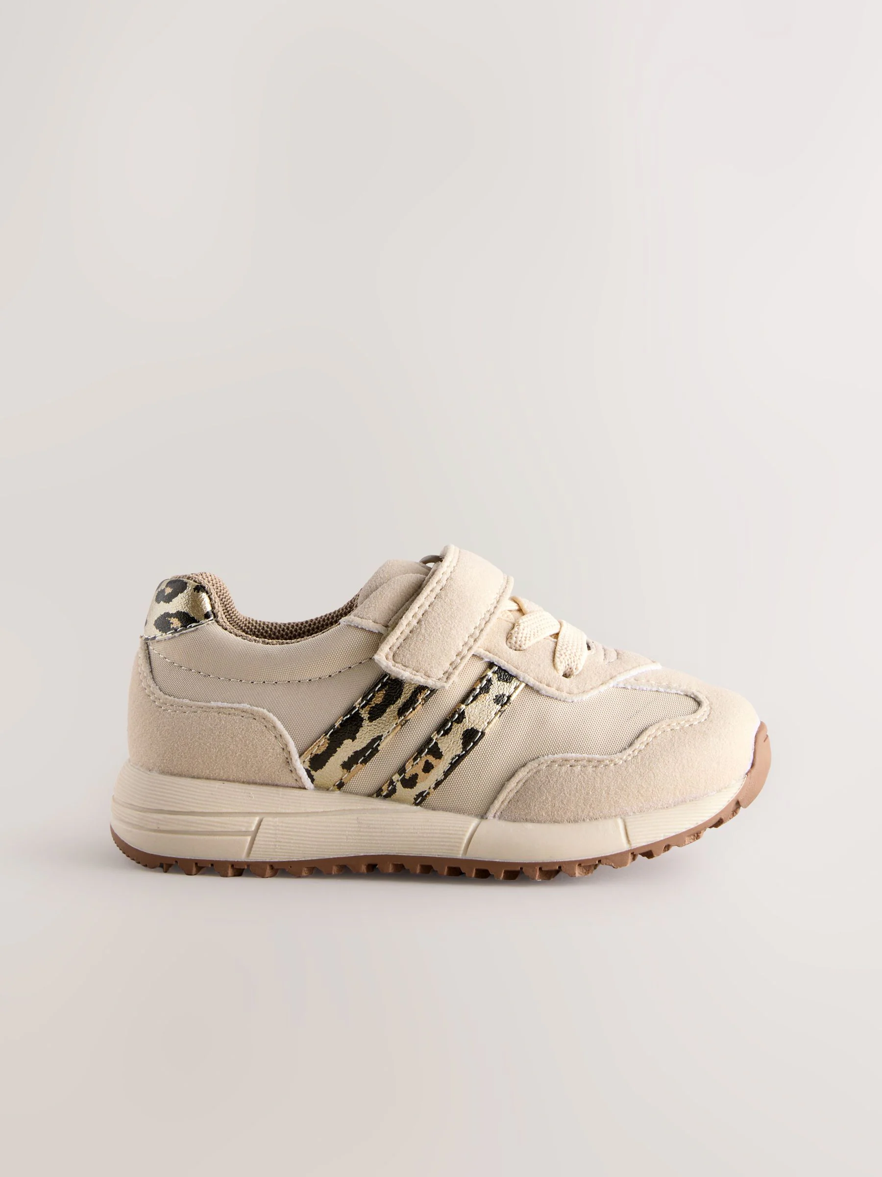 Neutraal met dieren - Sneakers met elastische veters en klittenbandsluiting